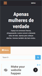 Mobile Screenshot of apenasmulheresdeverdade.com.br